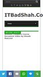 Mobile Screenshot of itbadshah.com